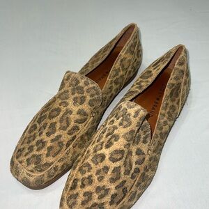 Lucky Brand Leopard Print Loafers 8.5